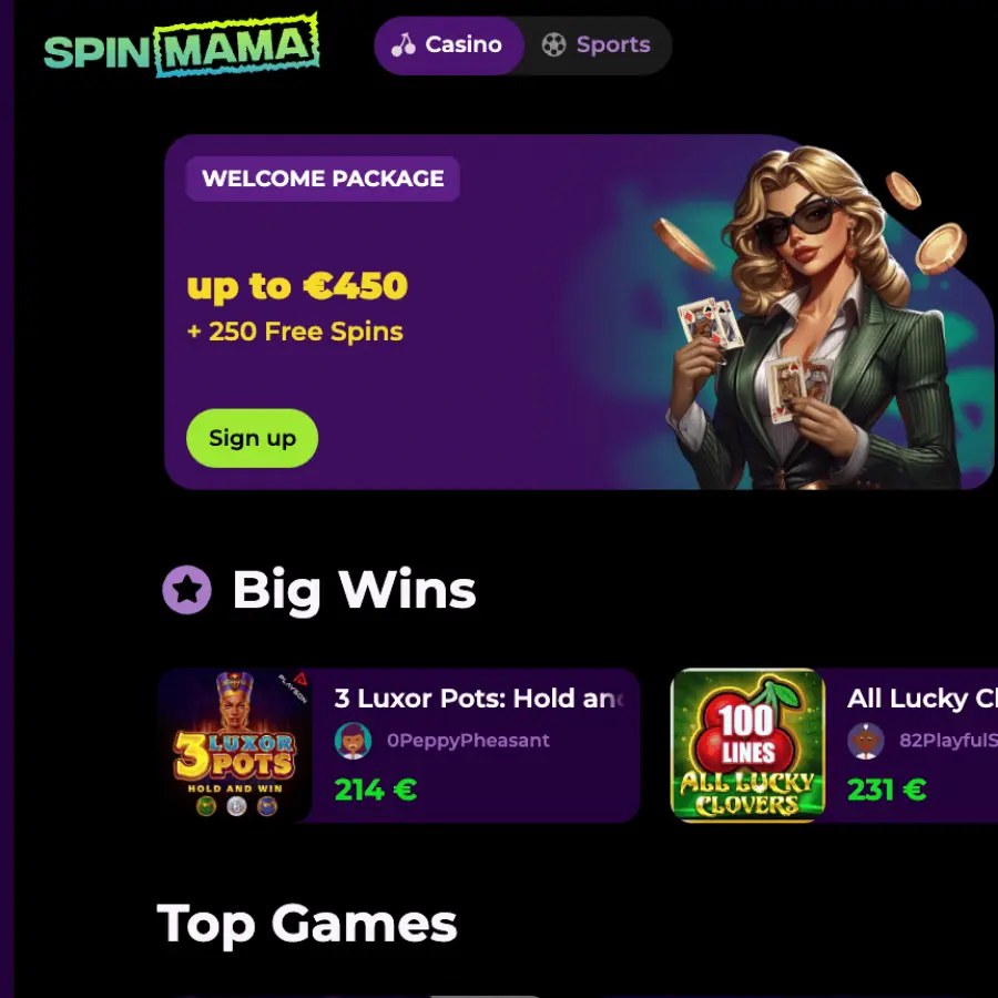 Spinmama casino